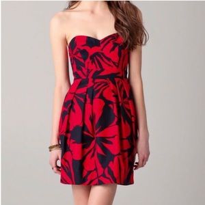 Shoshanna Strapless Dress- Sz 4